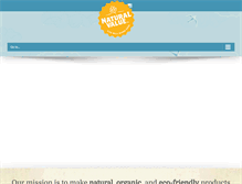 Tablet Screenshot of naturalvalue.com